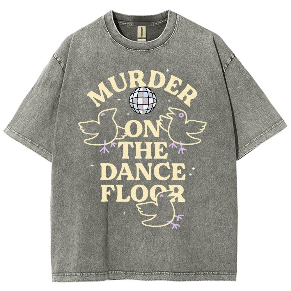 Murder On The Dance Floor Vintage Distressed T-shirt