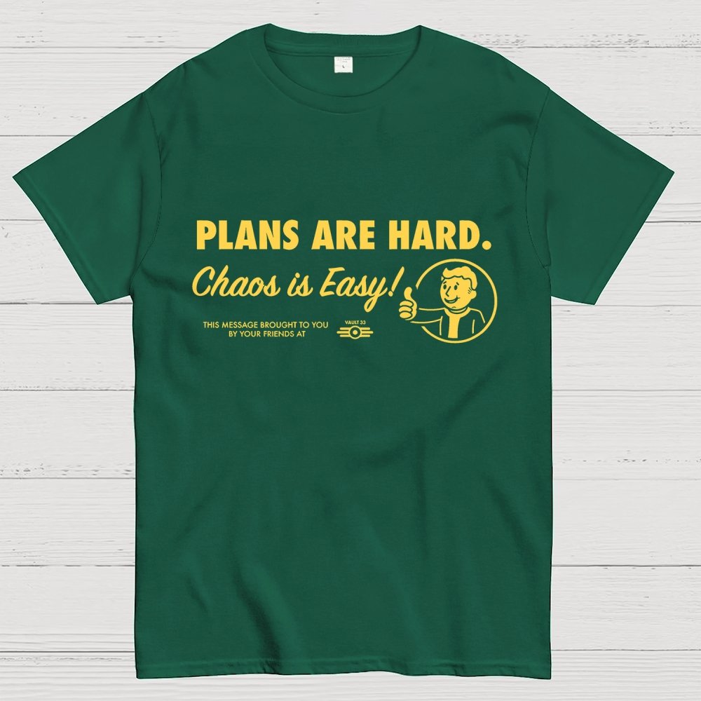 Chaos Is Easy Geek T-Shirt