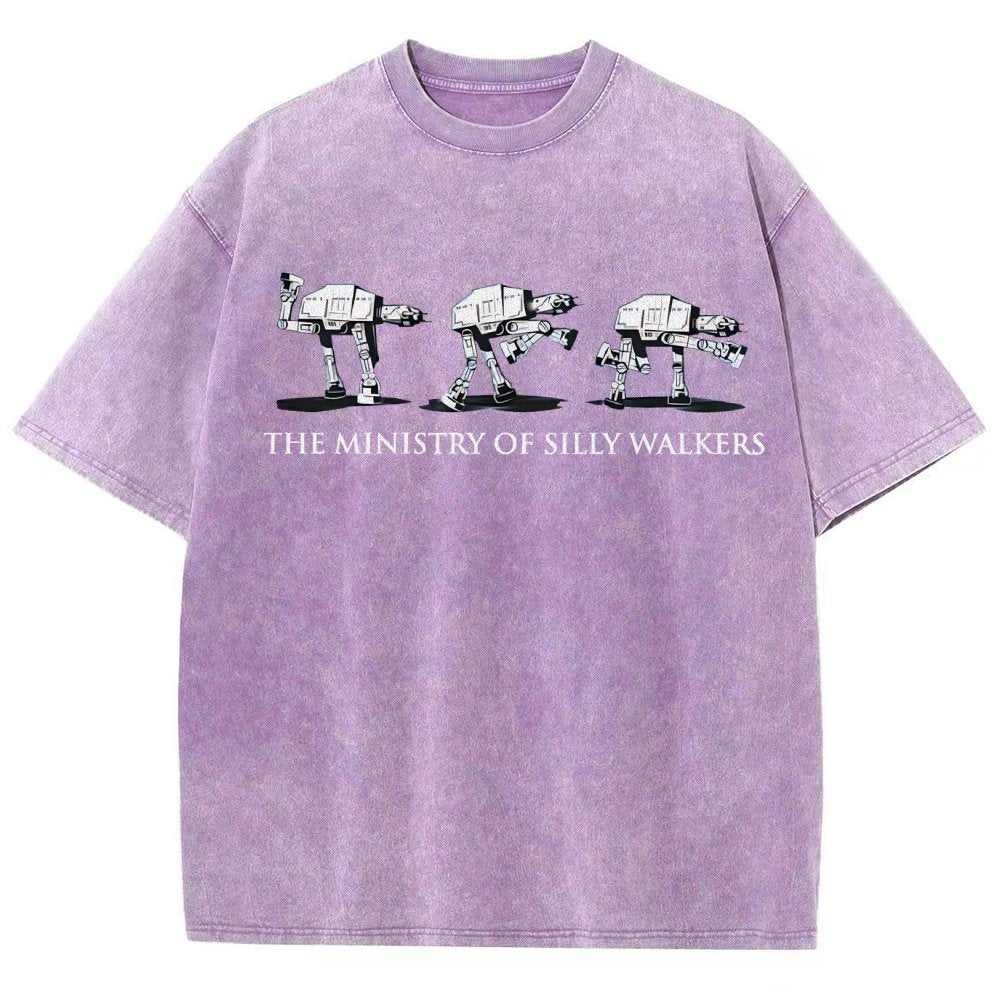 The Ministry Of Silly Walkers Vintage Distressed T-shirt