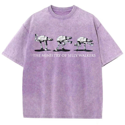 The Ministry Of Silly Walkers Vintage Distressed T-shirt