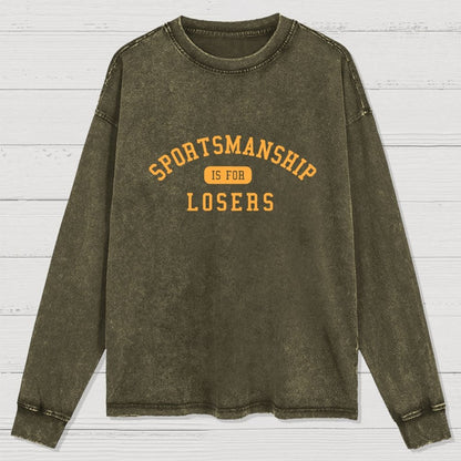 Sportsmanship Washed Long Sleeve Tee