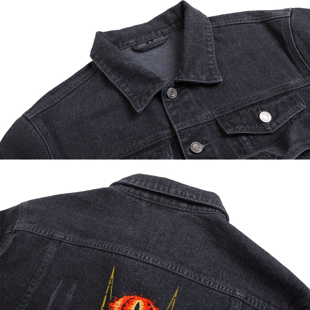 A Glass Of Beer Can Cure All Diseases Denim Jacket