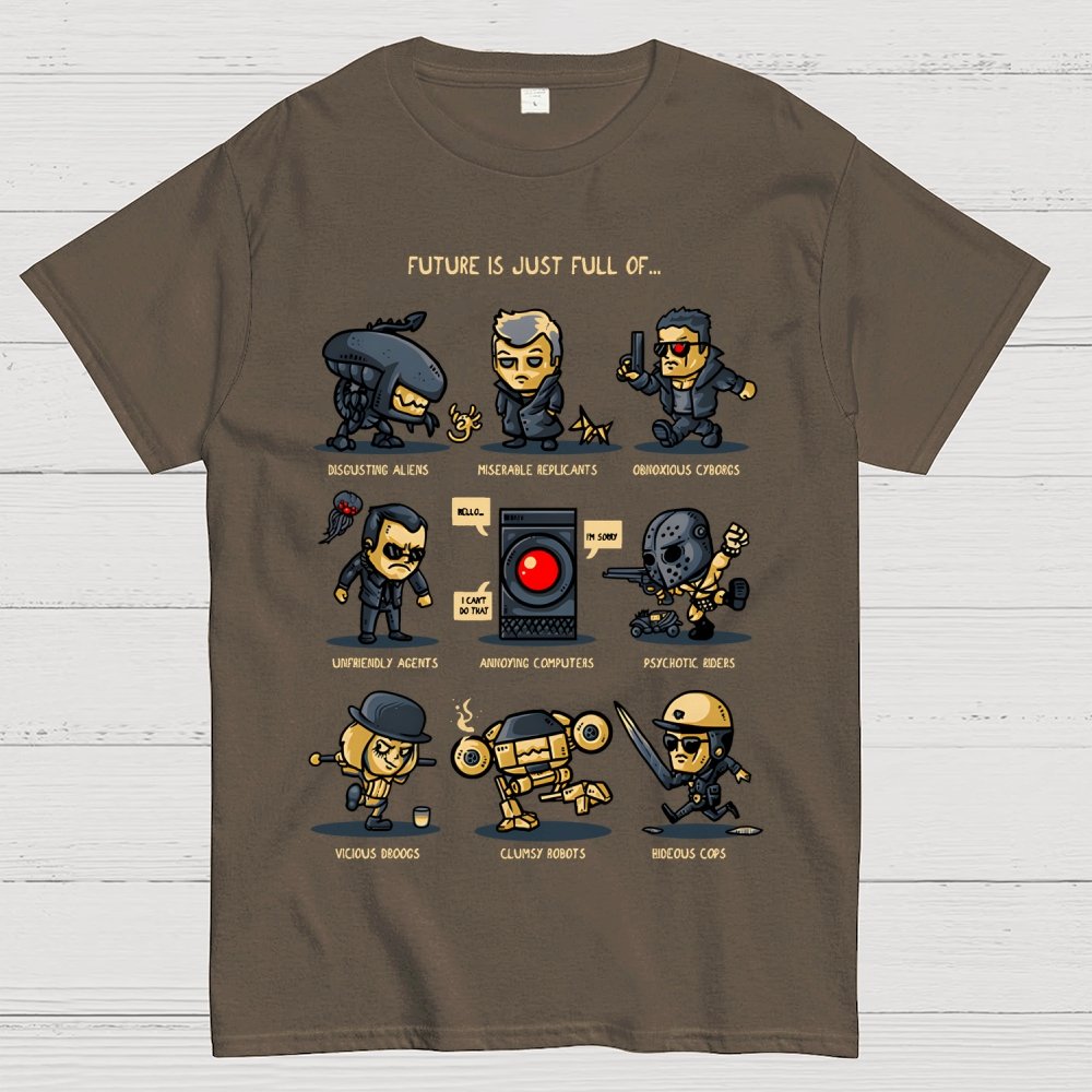 Dystopian Future Geek T-Shirt