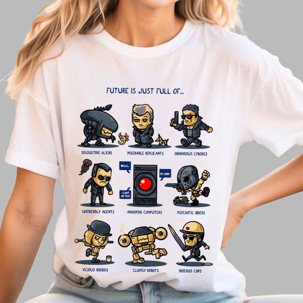 Dystopian Future Geek T-Shirt