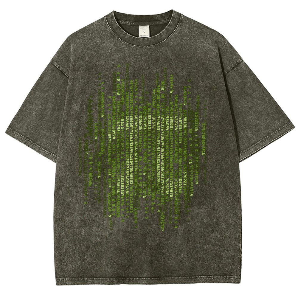 Enter The Pi Vintage Distressed T-shirt