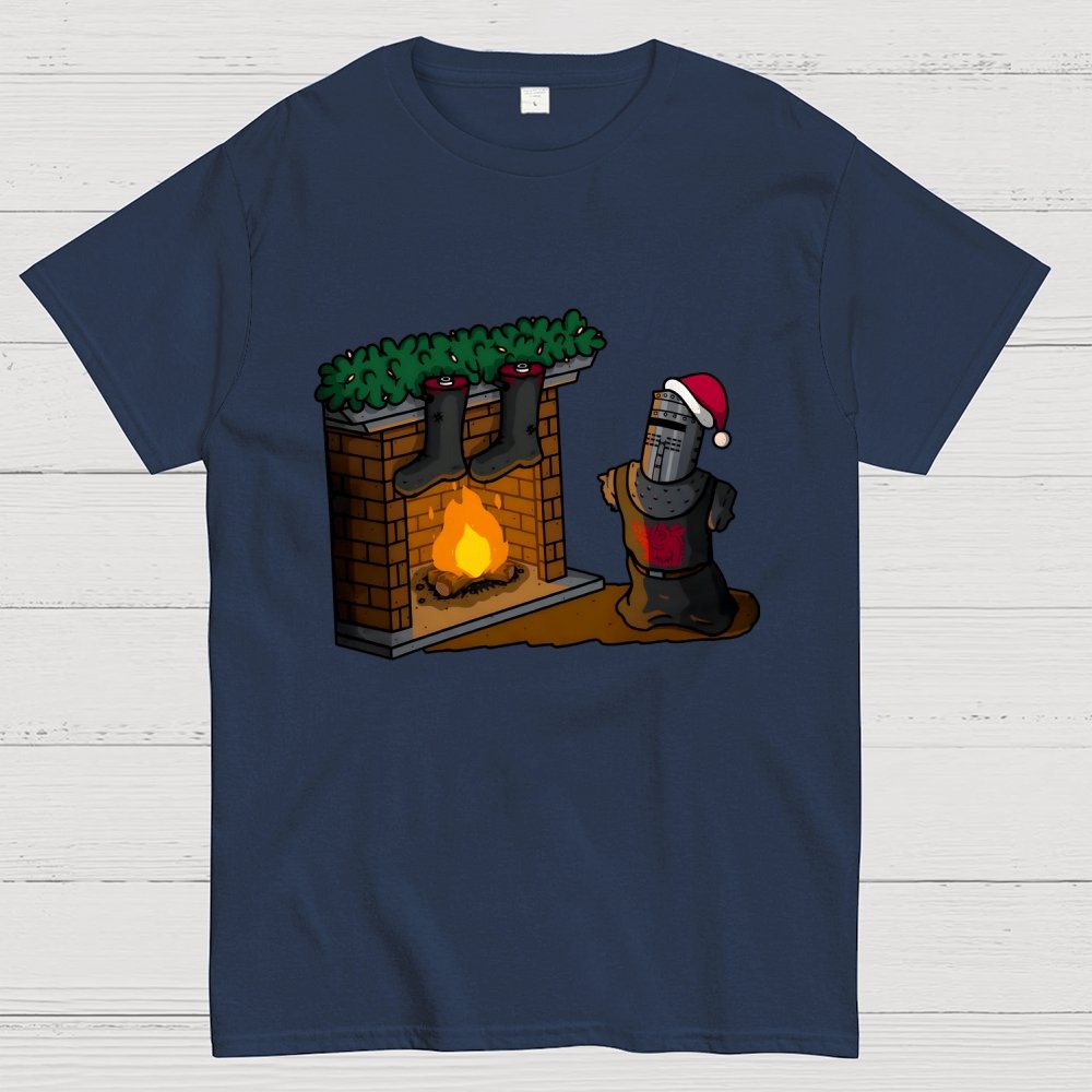Black Knight Christmas Geek T-Shirt