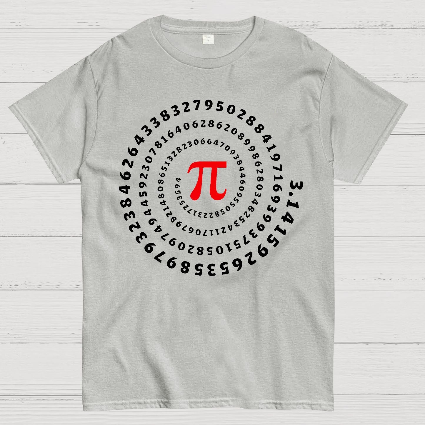 Pi Science Number Sequence Geek T-Shirt