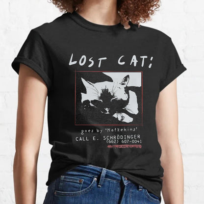 Schrödinger's Lost Cat Geeky T-Shirt