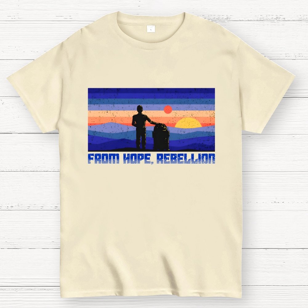 From Hope Rebellion Geek T-Shirt