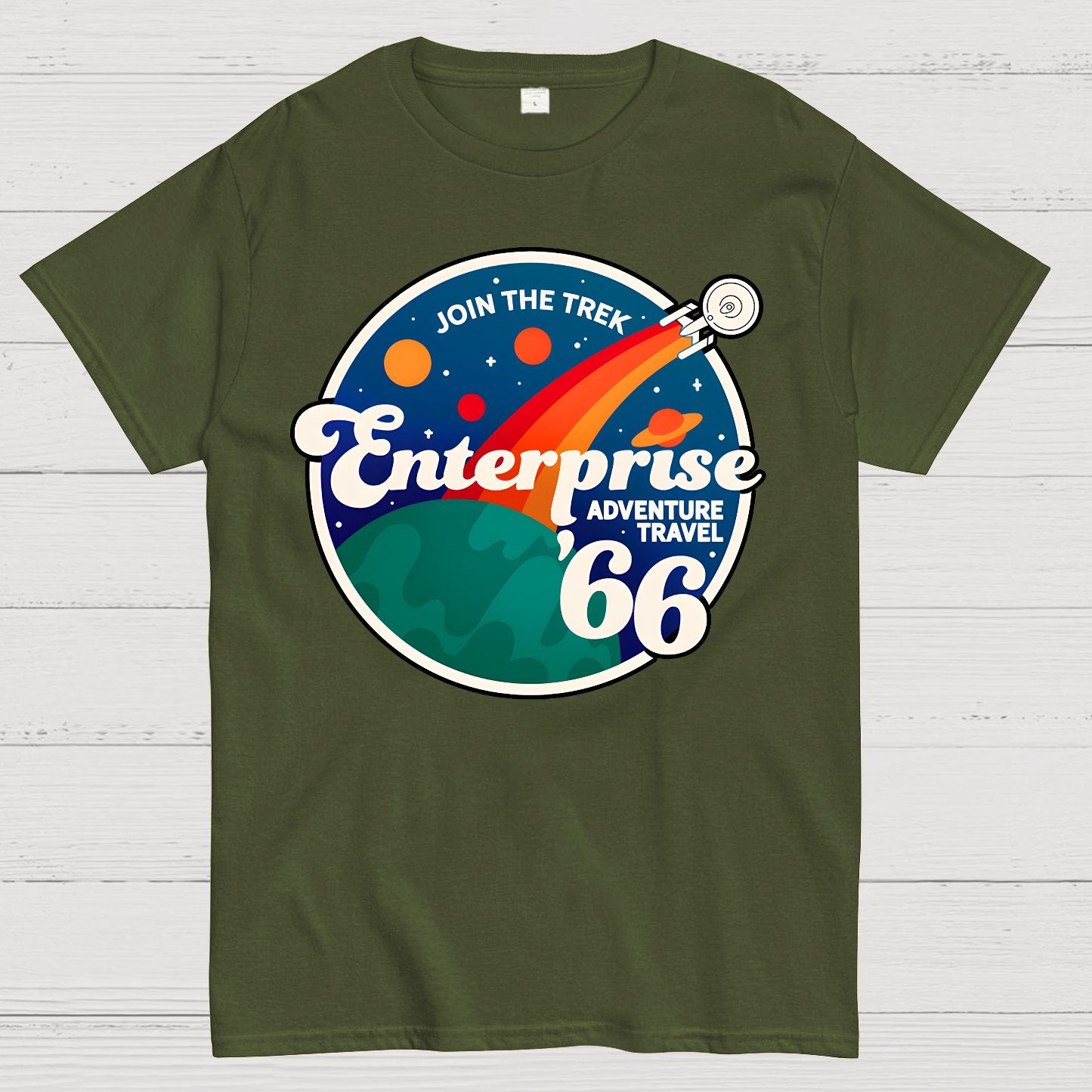 Adventurous Treks 1966 Geek T-Shirt