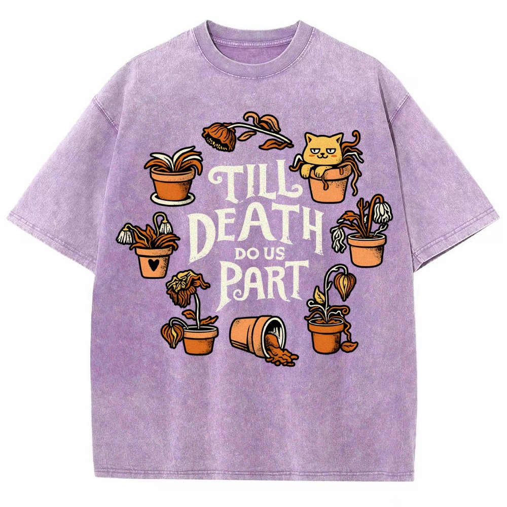 Plant Killer Love Vintage Distressed T-shirt