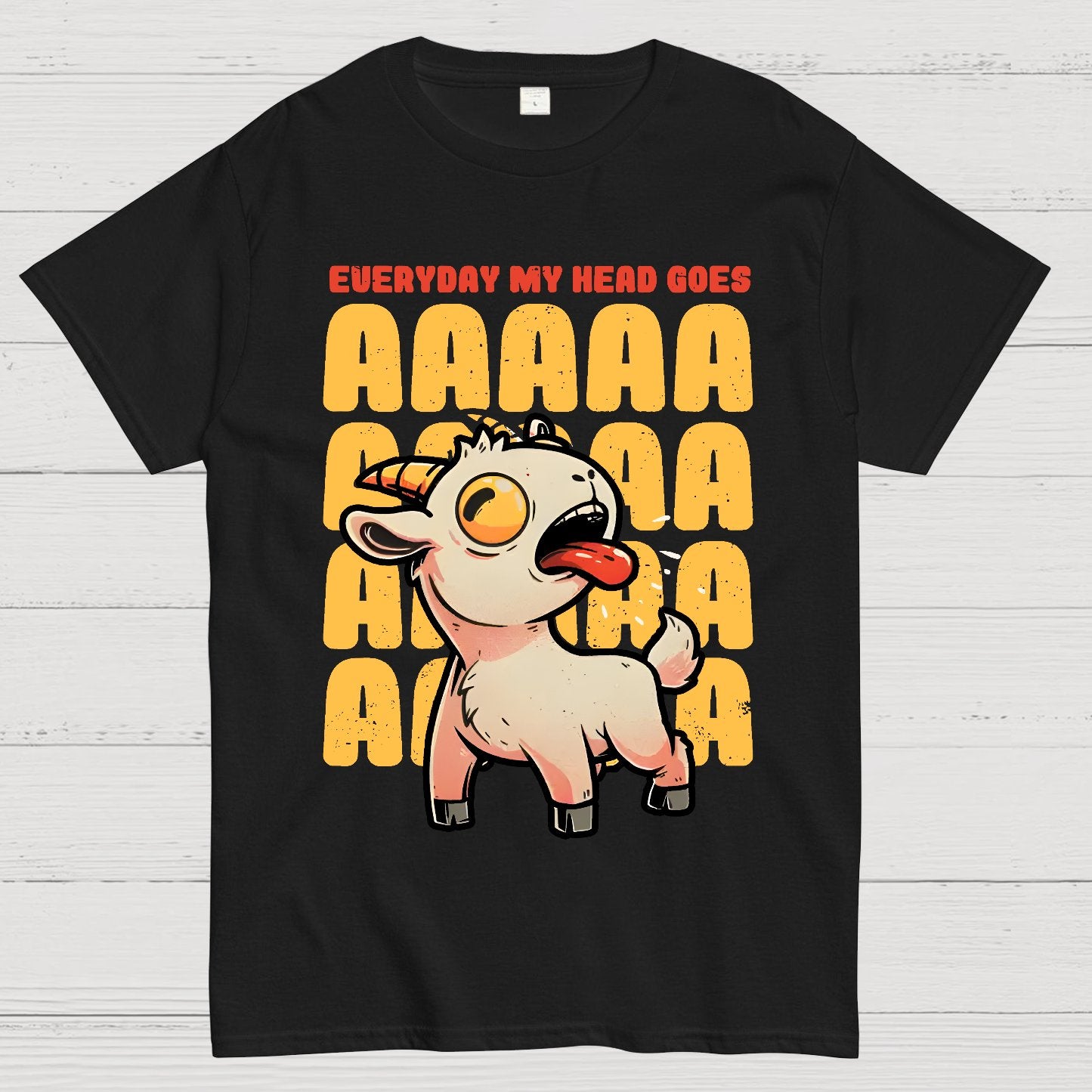 Everyday My Head Goes AAA Geek T-Shirt