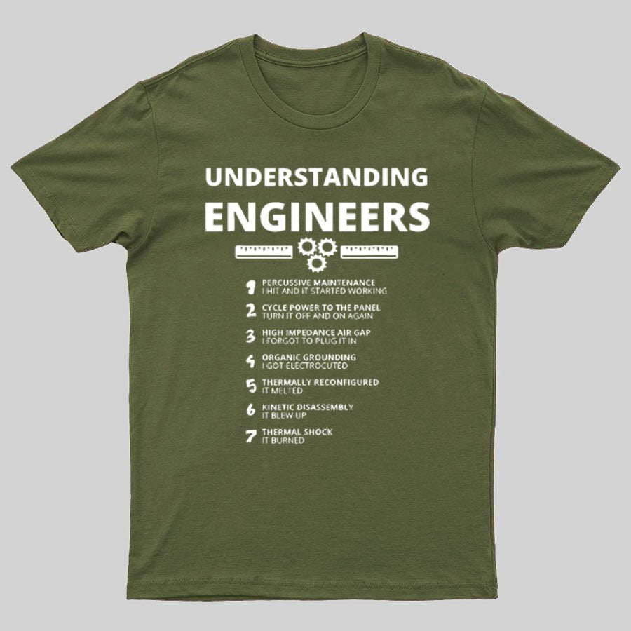 Understanding Engineers Geeky T-Shirt