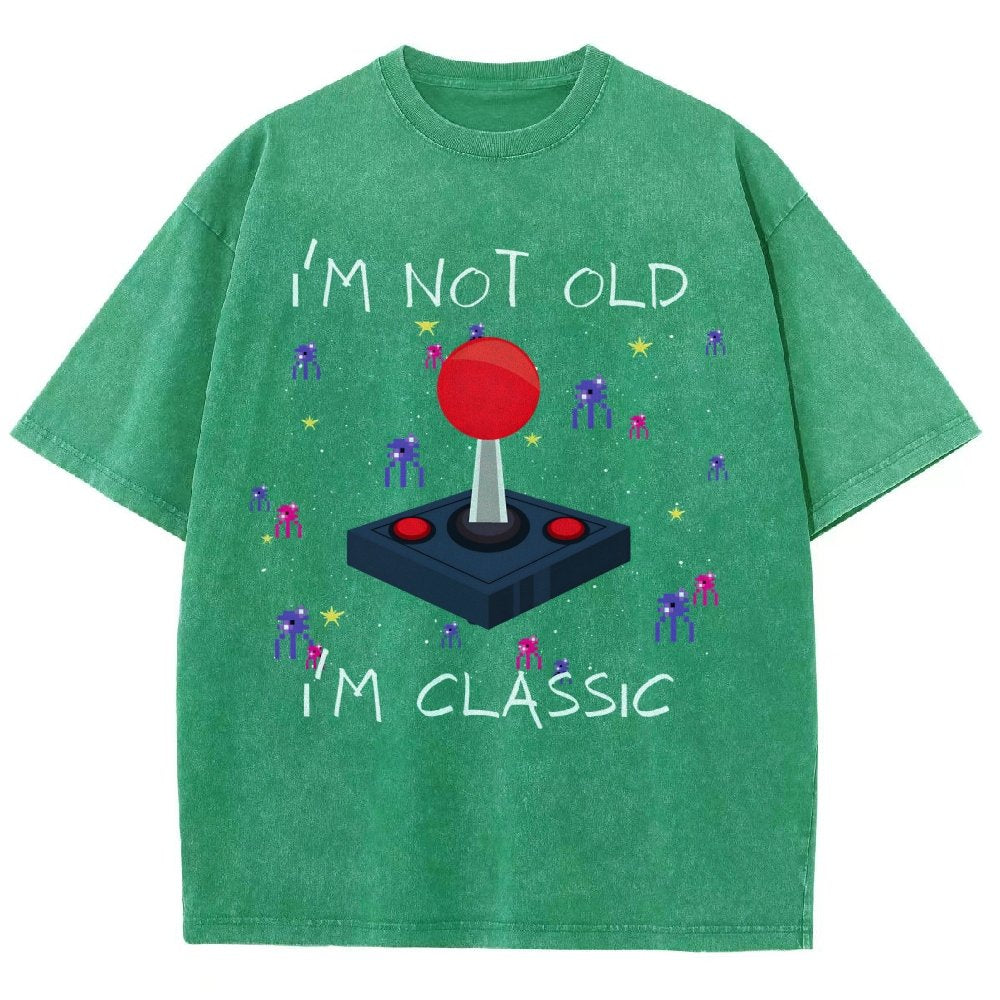 I'm Not Old I'm Classic Video Game Vintage Distressed T-shirt