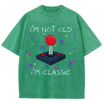 I'm Not Old I'm Classic Video Game Vintage Distressed T-shirt