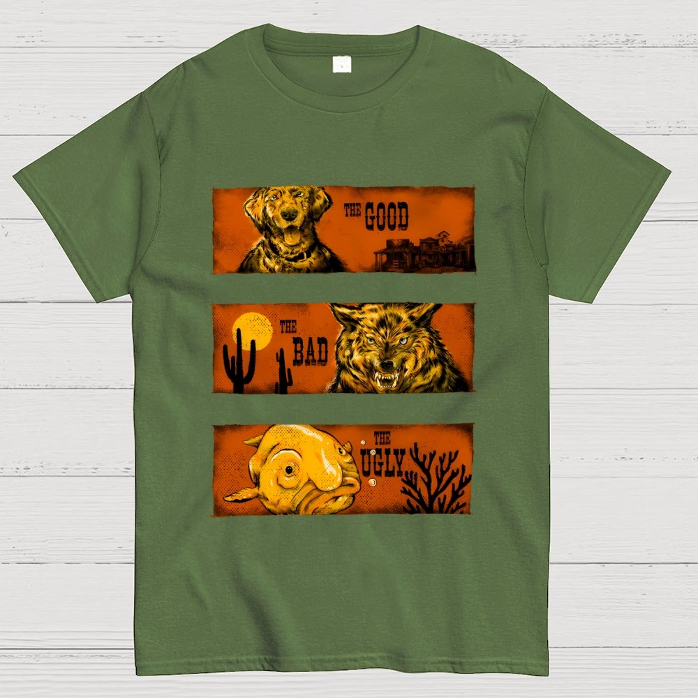 The Good The Bad The Ugly Geek T-Shirt