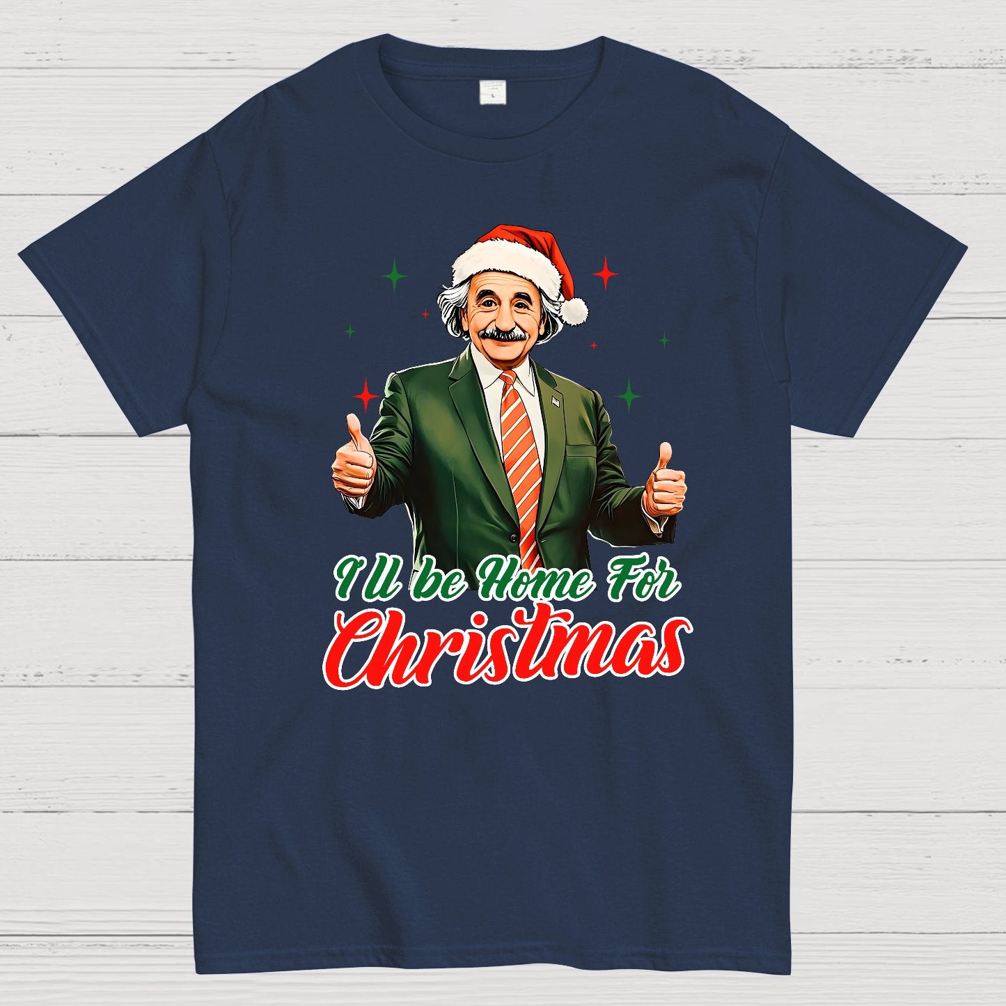I'll Be Home For Christmas Geek T-Shirt