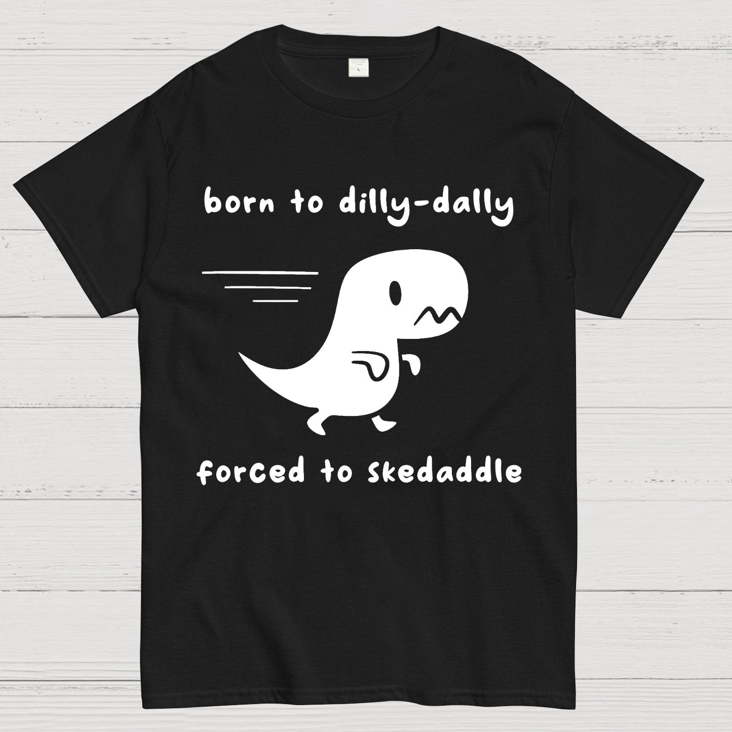 Forced To Skedaddle Geek T-Shirt