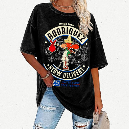 Slowpoke Delivery Service Vintage Distressed T-shirt