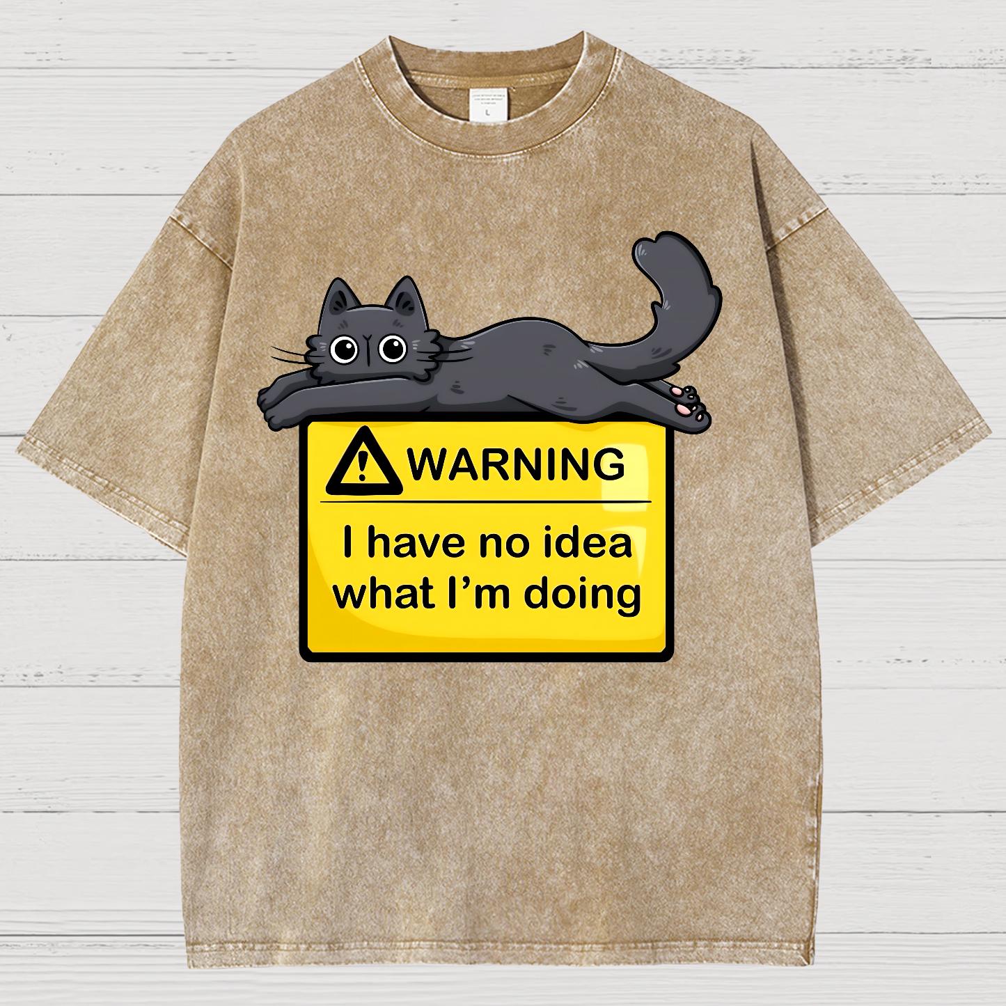 Warning, I Don't Know What I'm Doing! Vintage Distressed T-shirt