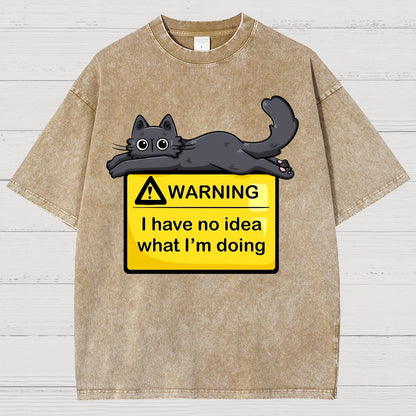 Warning, I Don't Know What I'm Doing! Vintage Distressed T-shirt