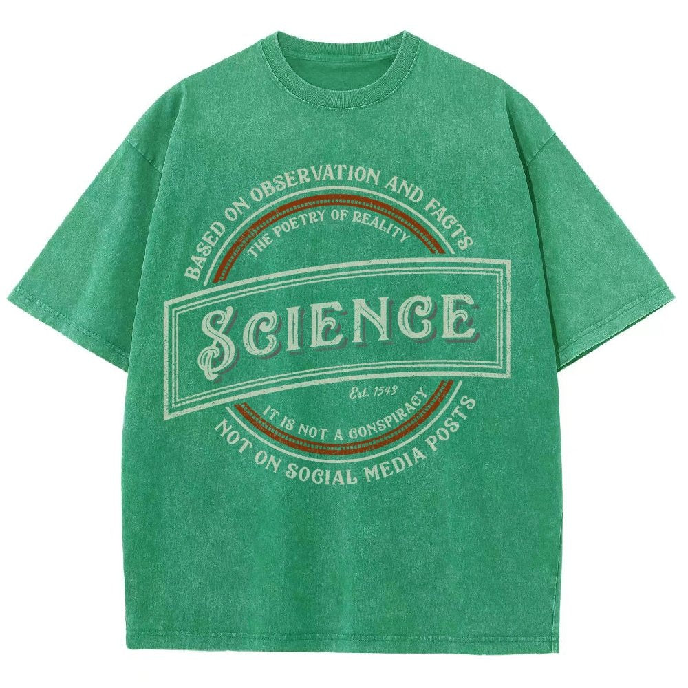 Old-Timey Science Vintage Distressed T-shirt
