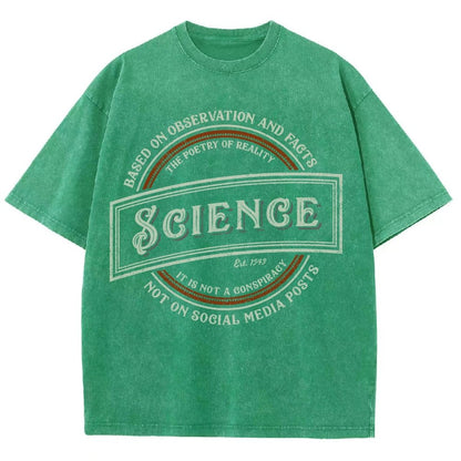 Old-Timey Science Vintage Distressed T-shirt