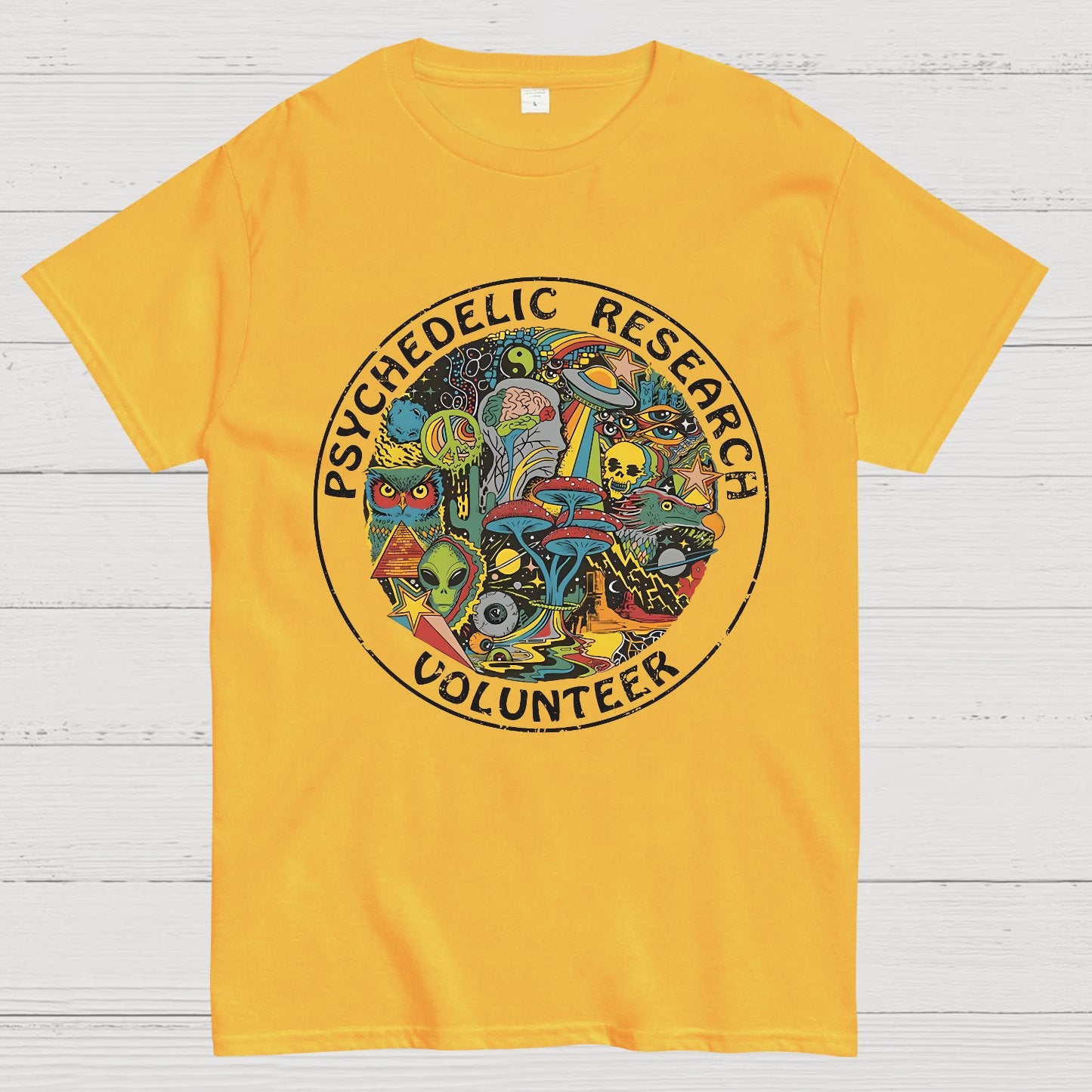 Psychedelic Research Volunteer Geek T-Shirt