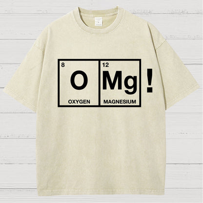 OMG! Funny Vintage Distressed T-shirt