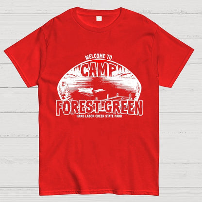 Camp Forest Green Geek T-Shirt