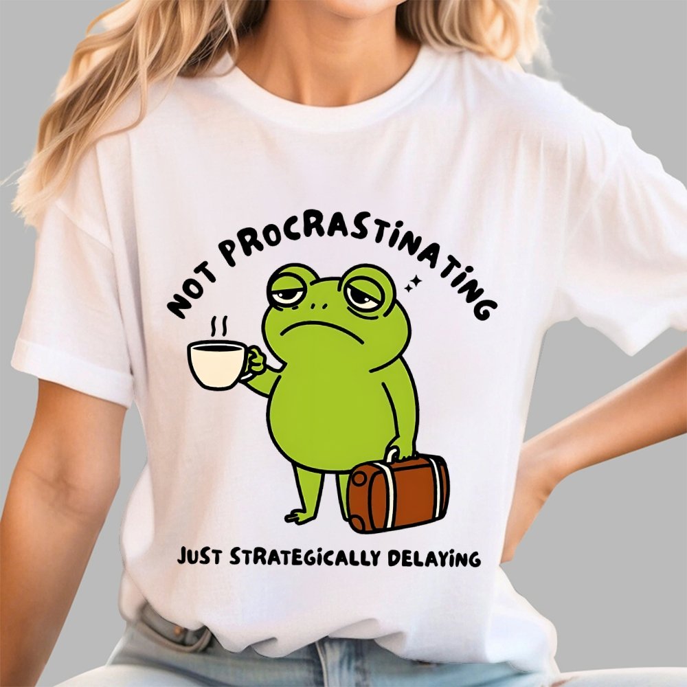 Not Procrastinating Geek T-Shirt