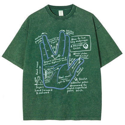 How To Live Well & Thrive Vintage Distressed T-shirt