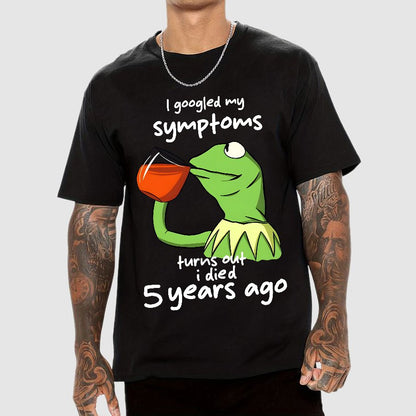 Goolged Symptoms Geek T-Shirt