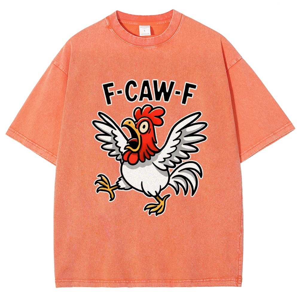 F-Caw-F Vintage Distressed T-shirt