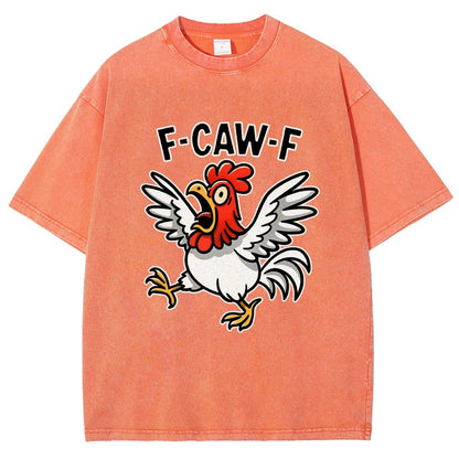 F-Caw-F Vintage Distressed T-shirt