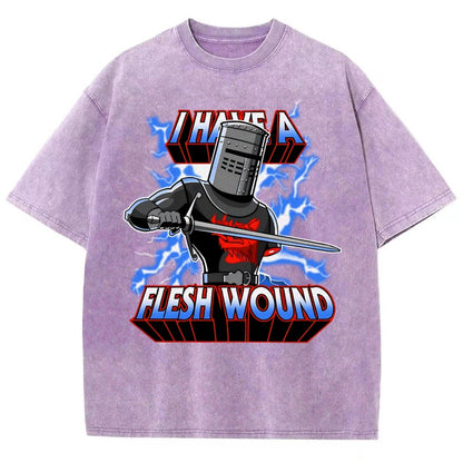 I Have A Flesh Wound Vintage Distressed T-shirt