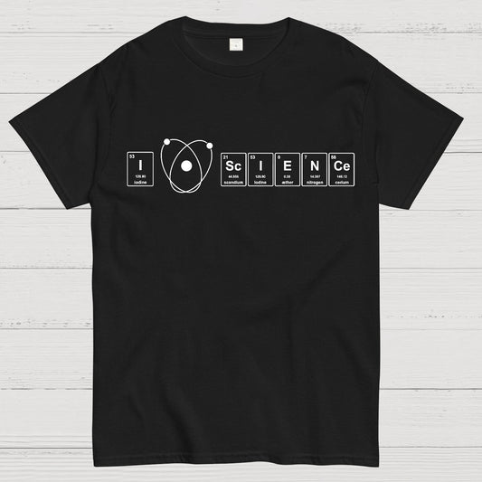 I Love Science Geeky T-Shirt