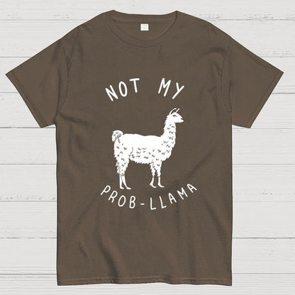 Not My Probllama Unisex Geek T-Shirt
