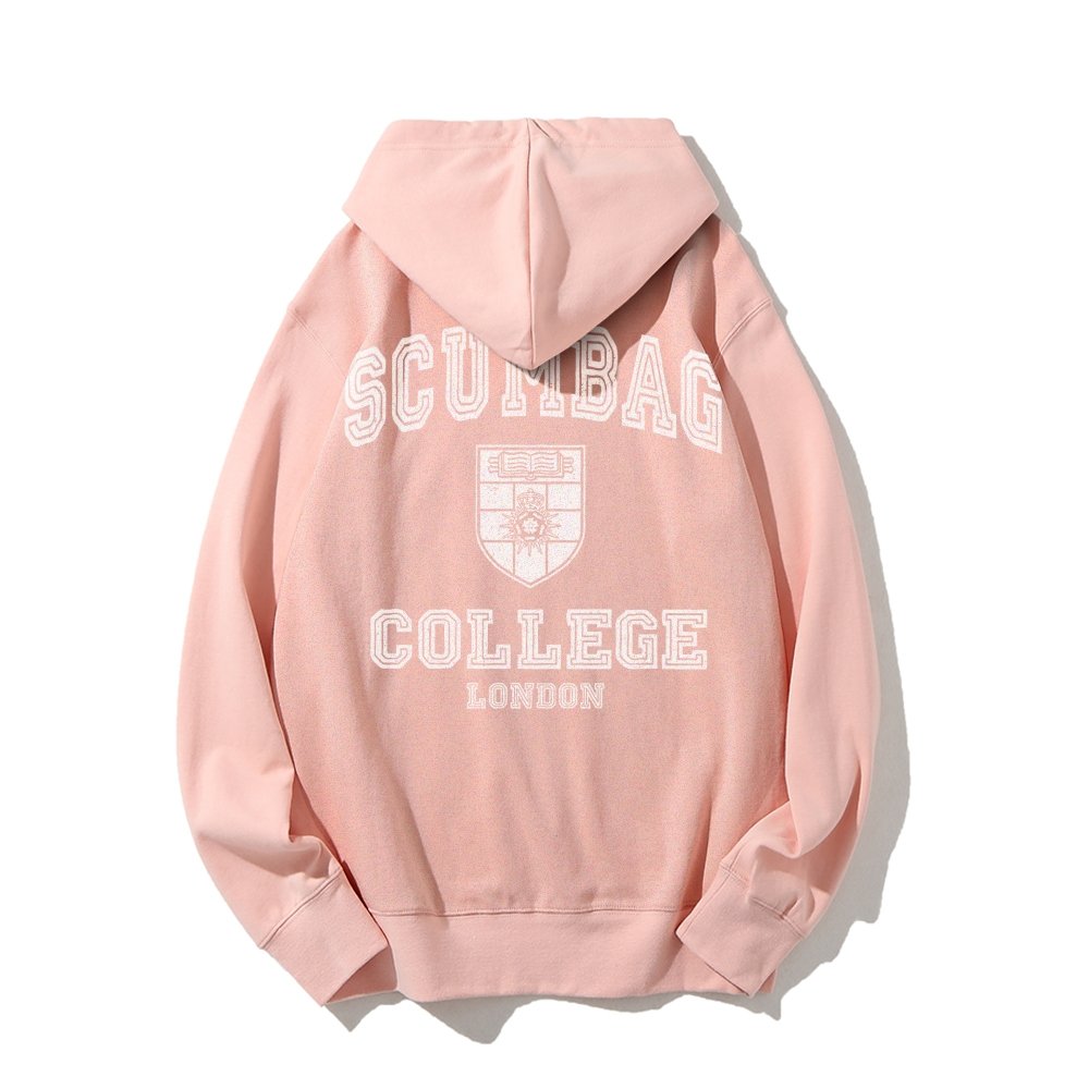 Scumbag College Unisex Printed Back Unisex Cotton Hoodie