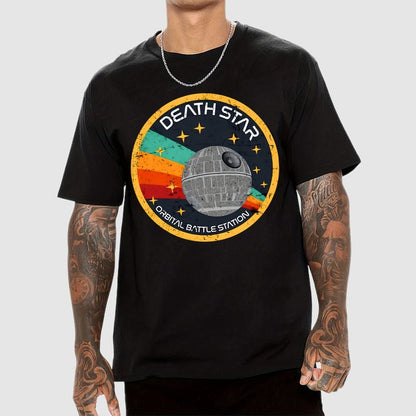Cosmic Battle Station Unisex Geek T-Shirt