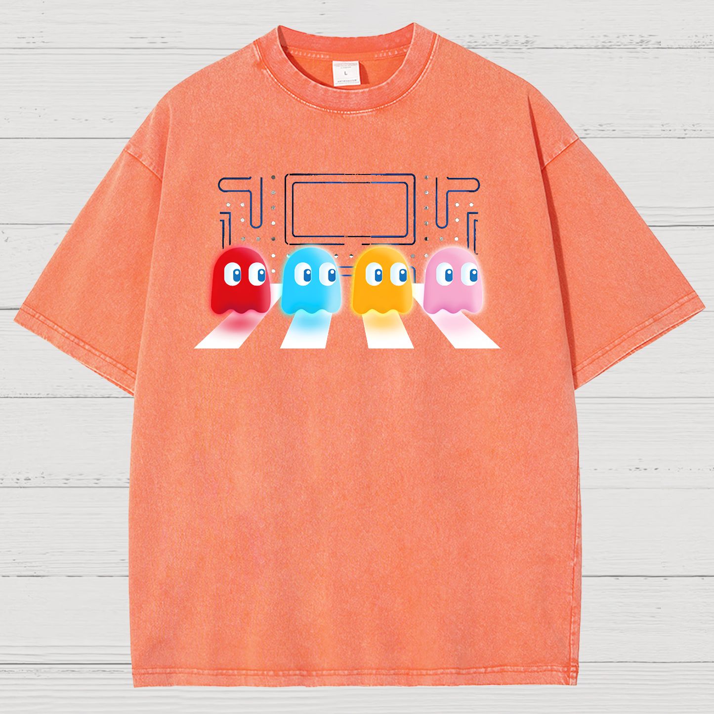 Retro Road Vintage Distressed T-shirt