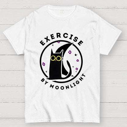 Exercise By Moonlight Geek T-Shirt