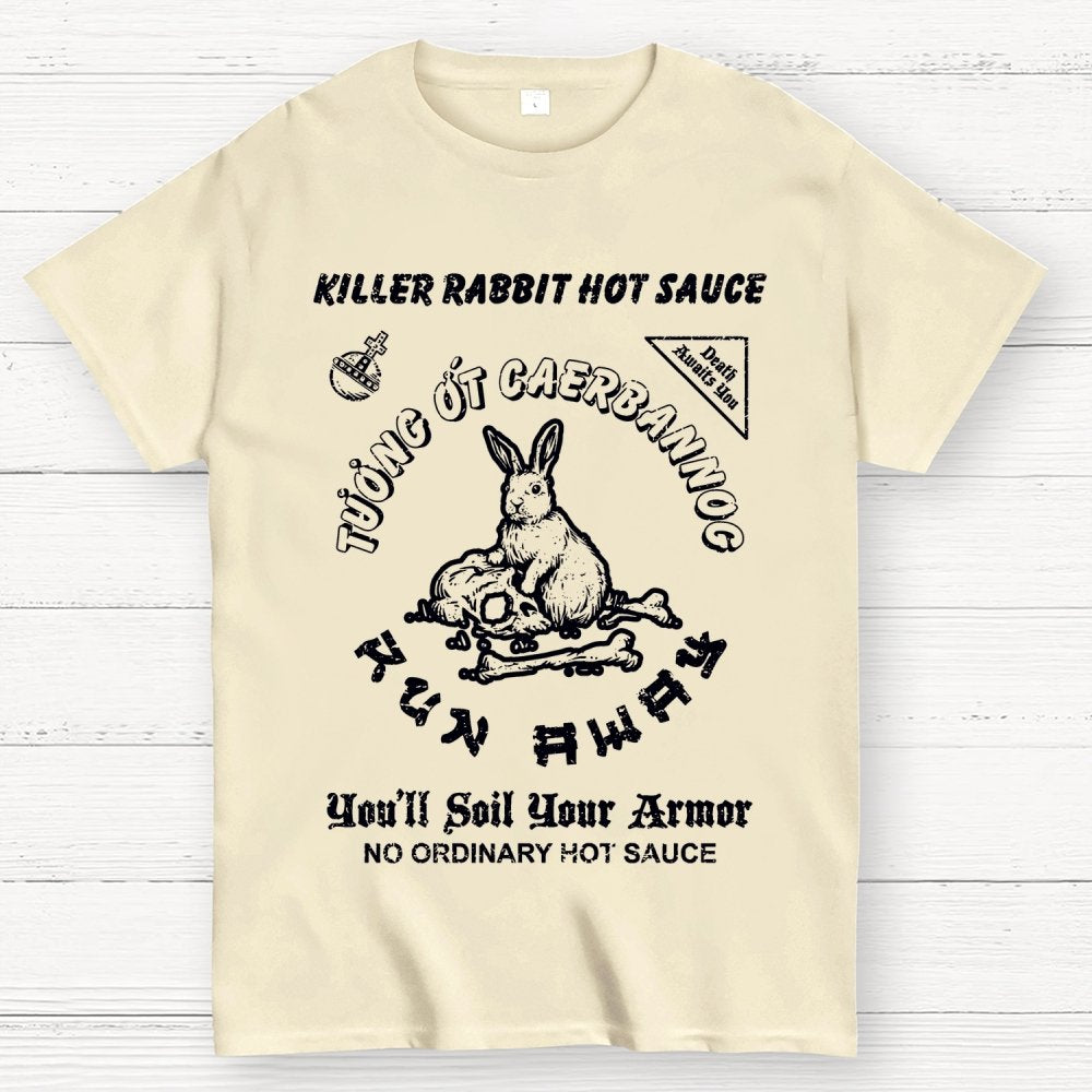 Killer Rabbit Hot Sauce Geek T-Shirt
