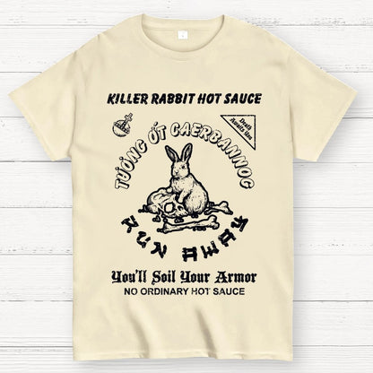 Killer Rabbit Hot Sauce Geek T-Shirt