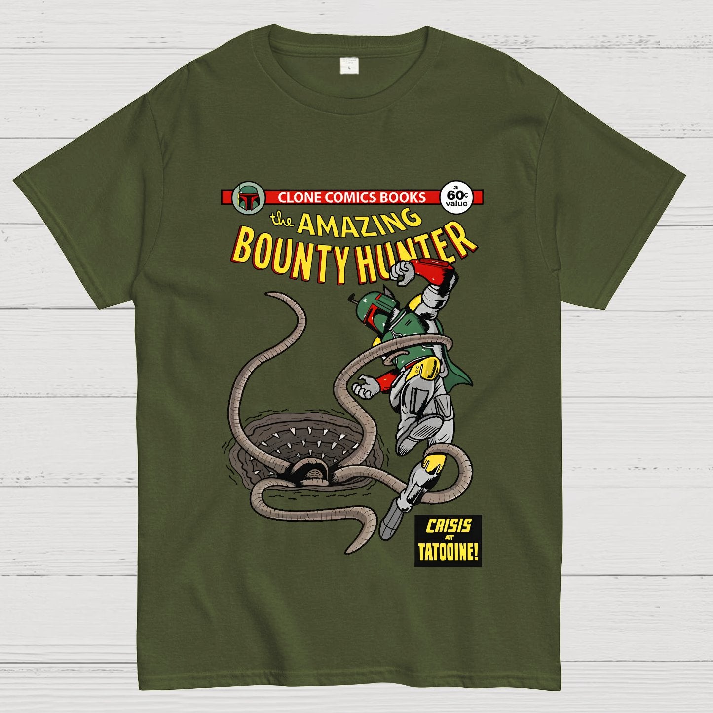Desert Monsters and Hunters Geeky T-Shirt