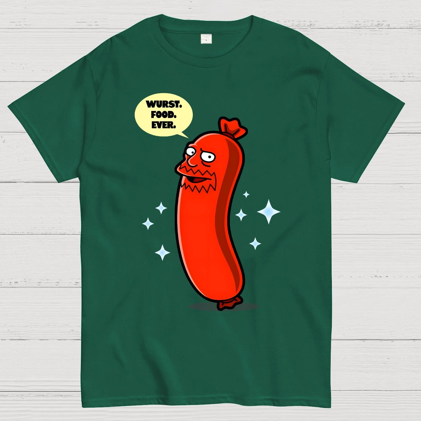 Wurst Food Ever Geek T-Shirt