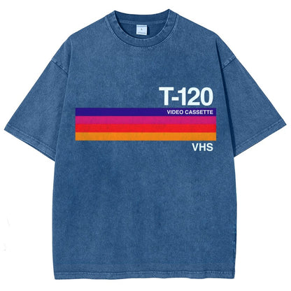 Dusk Video Cassette VHS Vintage Distressed T-shirt