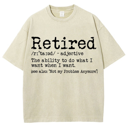 Fun Programming Programs For Retirement Vintage Distressed T-shirt