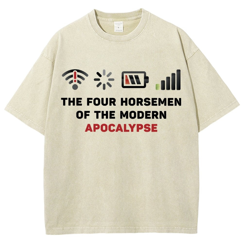 Four Horsemen Vintage Distressed T-shirt