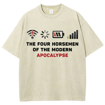 Four Horsemen Vintage Distressed T-shirt